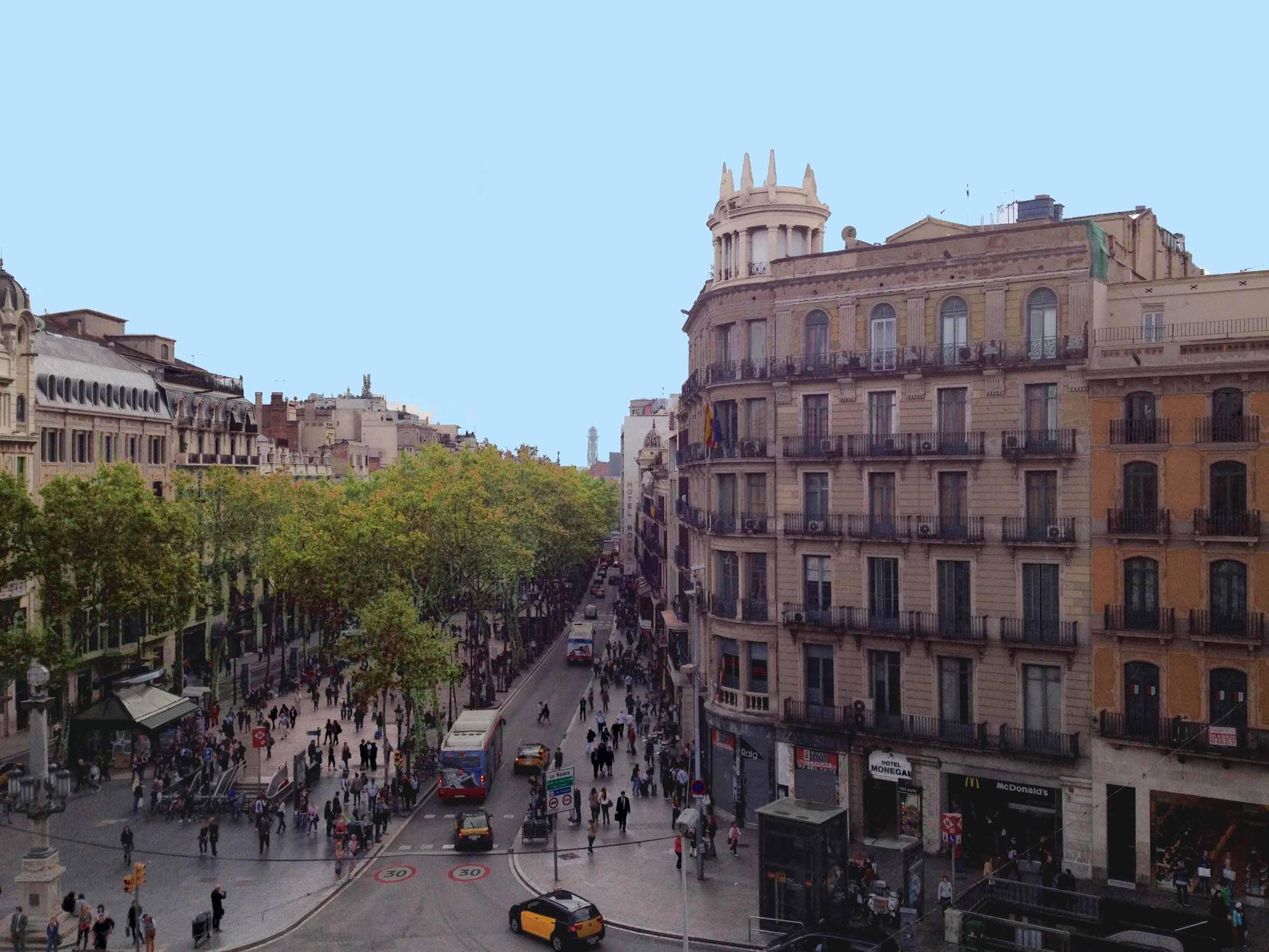 Hotel Monegal Barcelona Exteriér fotografie
